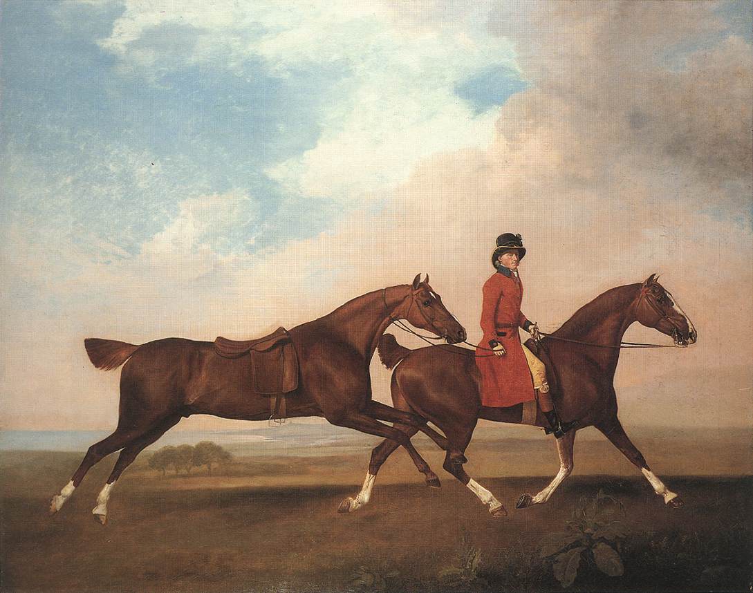 William Anderson Con Two Saddle Caballos Stubbs — George Stubbs