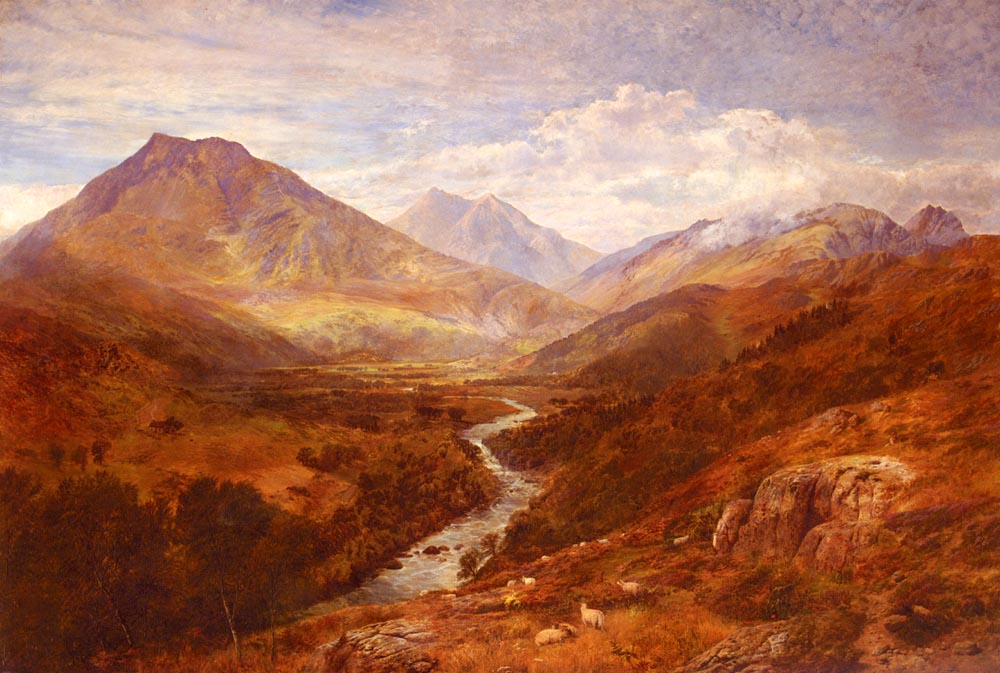 Welsh Paisaje Cole — George Vicat Cole