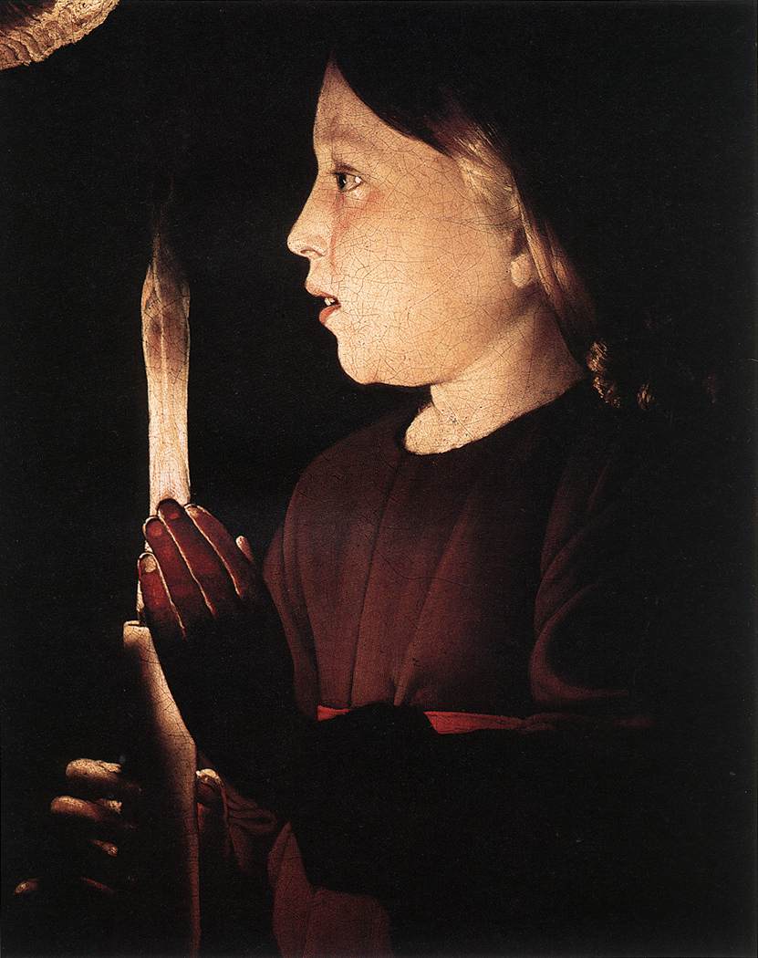 Cristo En Carpenters Shop Detalle Tour — Georges De La Tour
