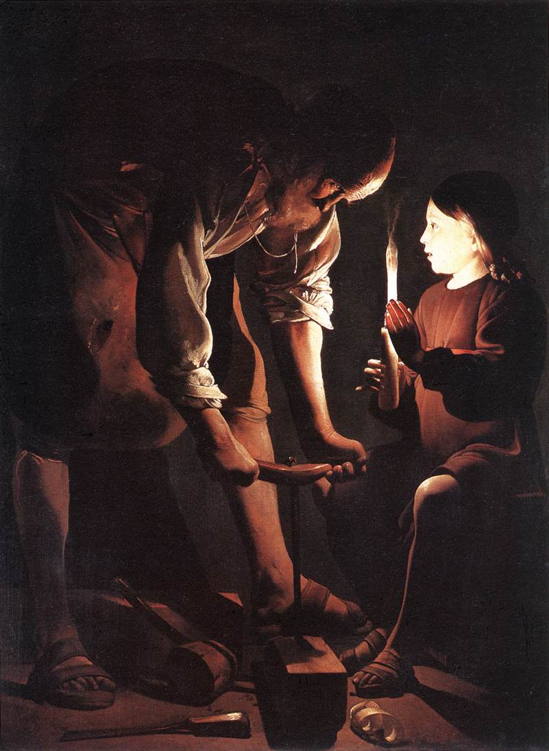 Cristo En Carpenters Shop Tour — Georges De La Tour