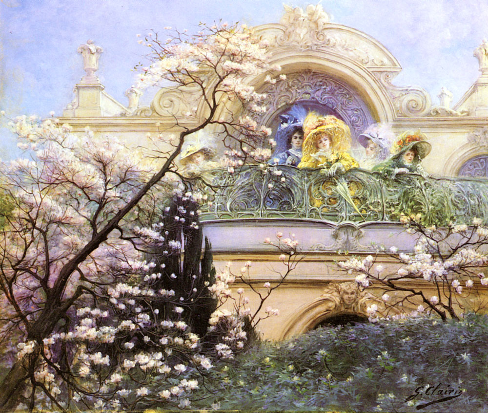 Sobre Balcony Clairin — Georges Jules Victor Clairin
