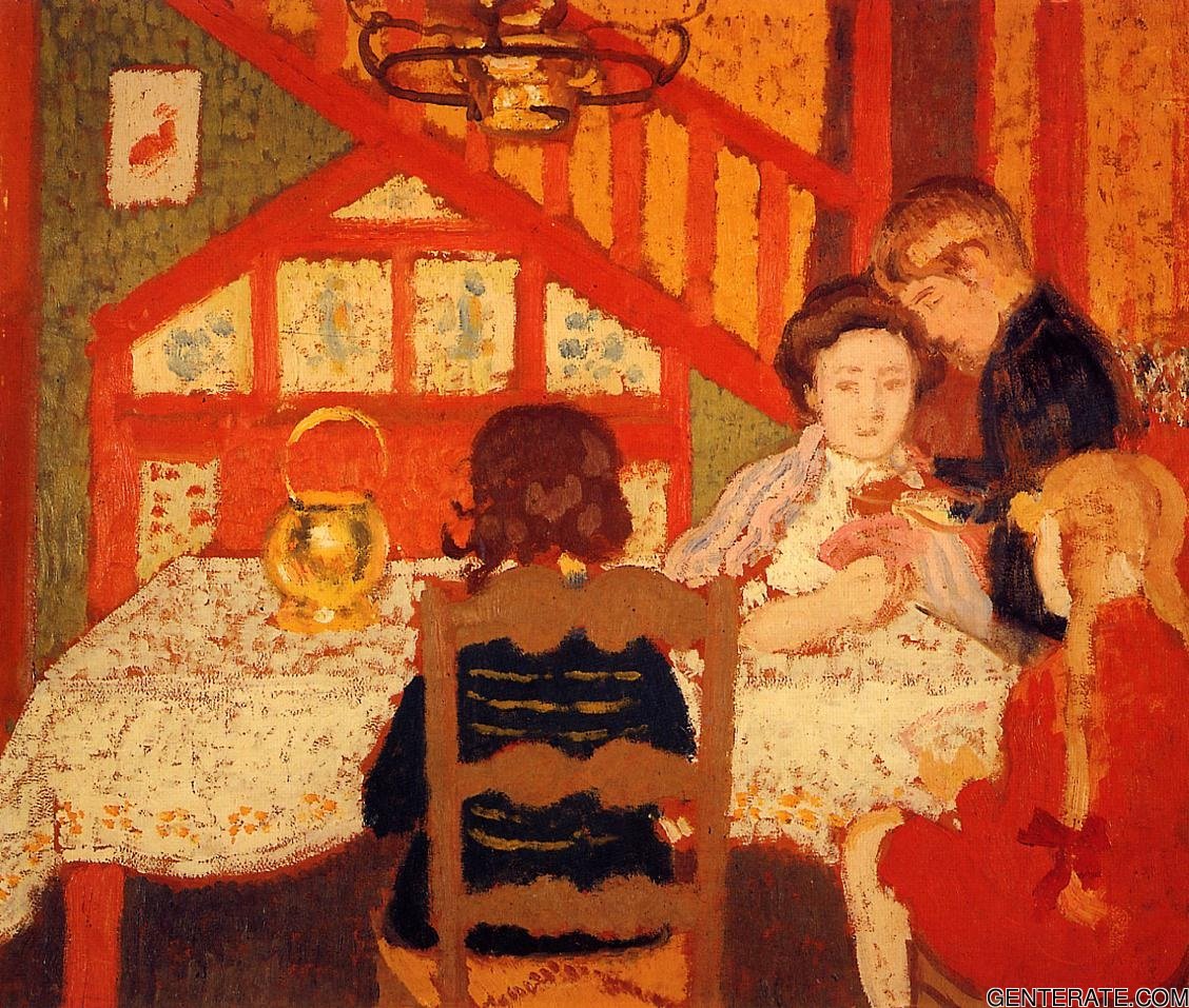 Family Recogiendo En Santo Idesbald Lemmen — Georges Lemmen
