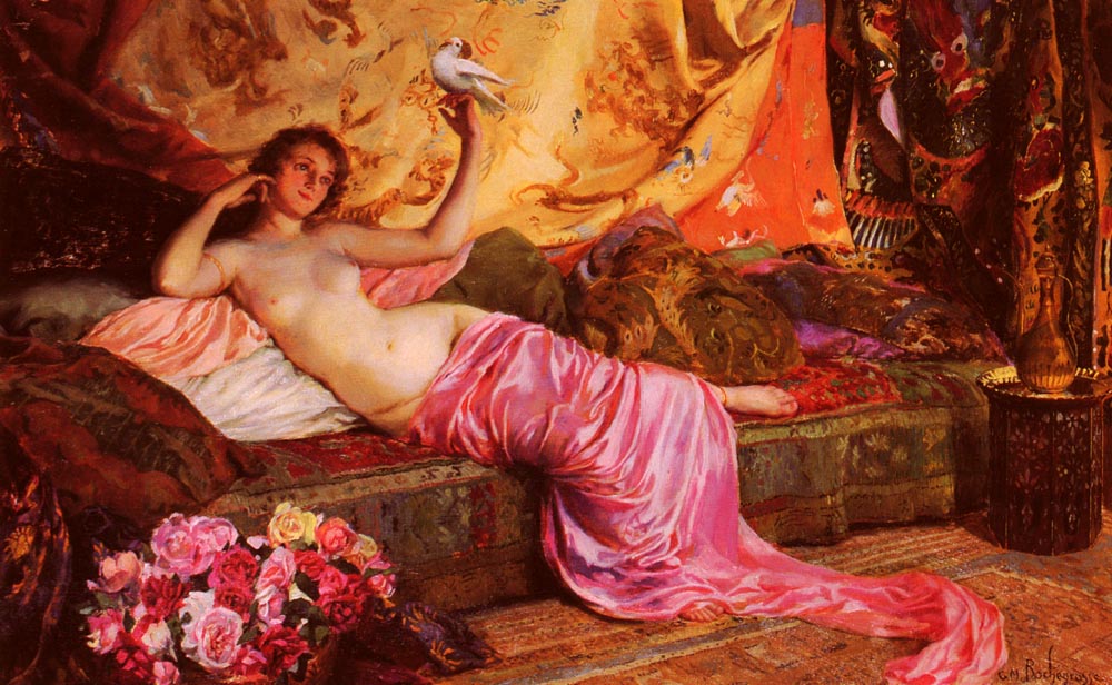 Desnudo En Rest Rochegrosse — Georges Rochegrosse