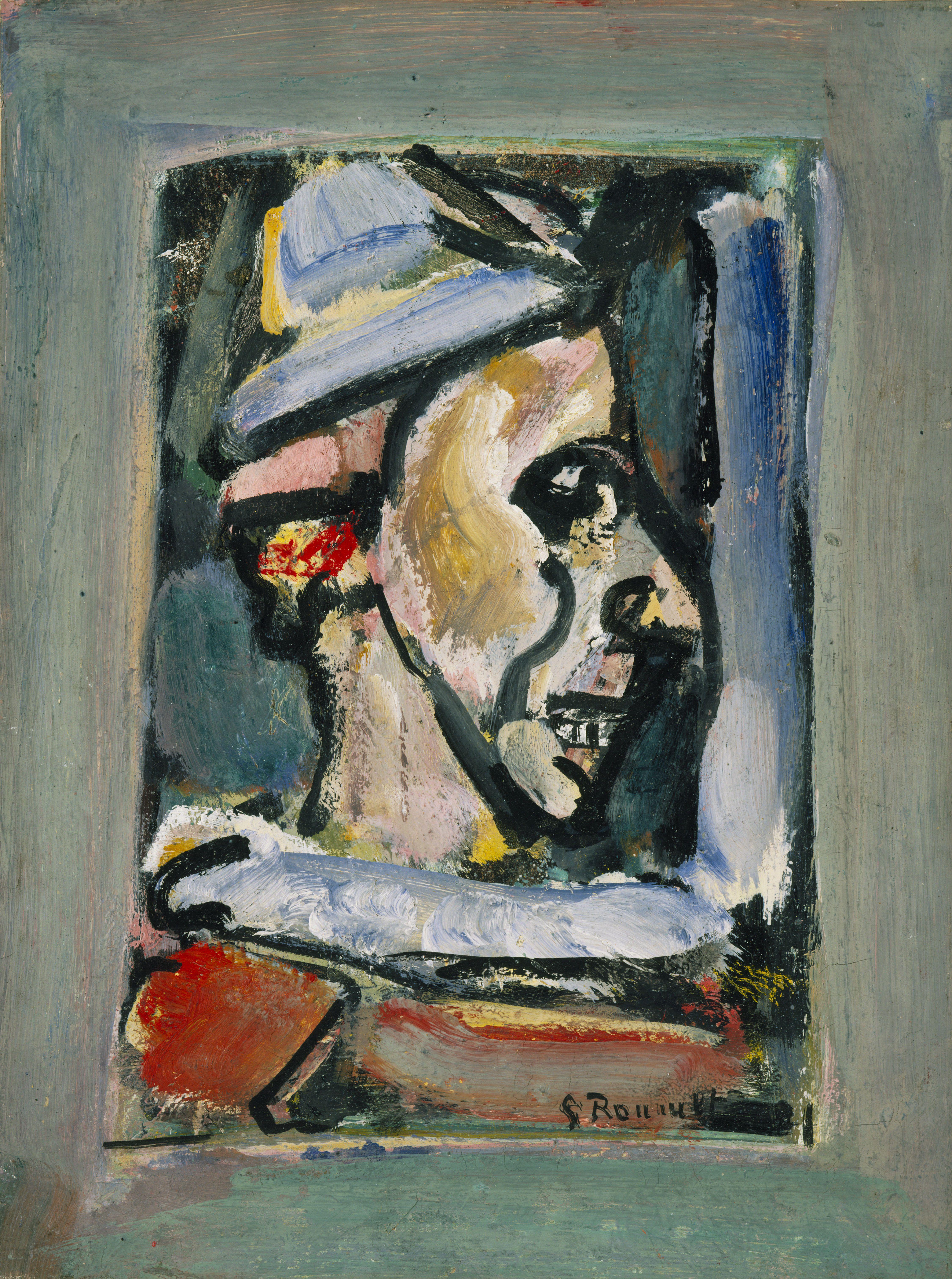 Profile De Clown Rouault — Georges Rouault