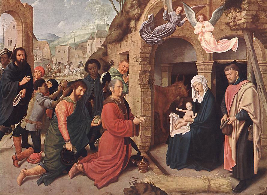 El baño de Betsabé, Gerard David