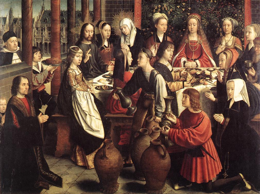 Marriage En Cana David — Gerard David