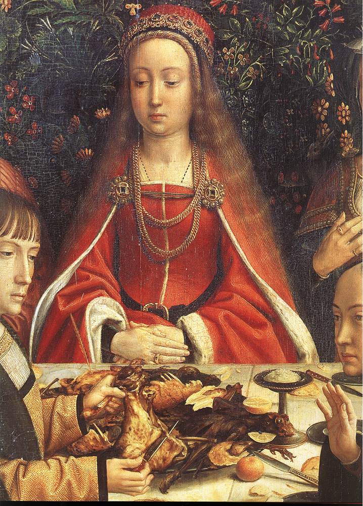Marriage En Cana Detalle 1 David — Gerard David