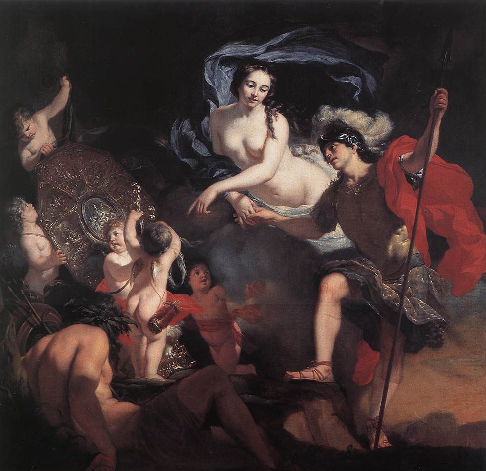 Venus Presenting Weapons Hacia Aeneas Lairesse — Gerard De Lairesse