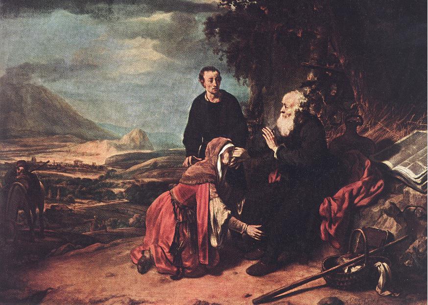Profeta Eliseus Y Mujer De Sunem Eeckhout — Gerbrand Van Den Eeckhout