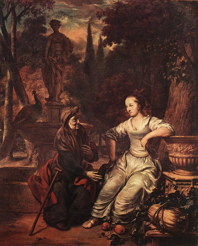 Vertumnus Y Pomona Eeckhout — Gerbrand Van Den Eeckhout