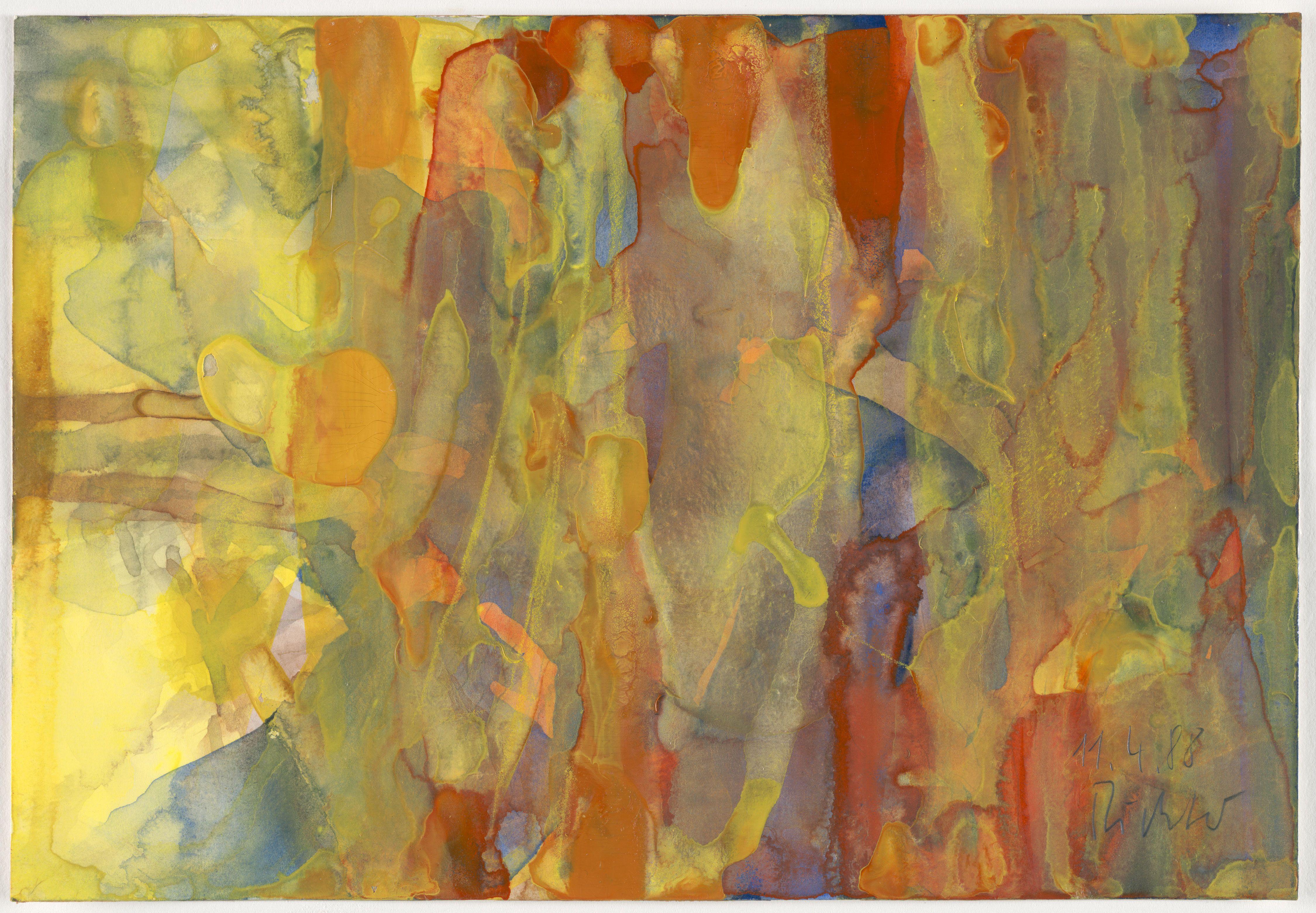 Abstraktes Bild 599, Gerhard Richter