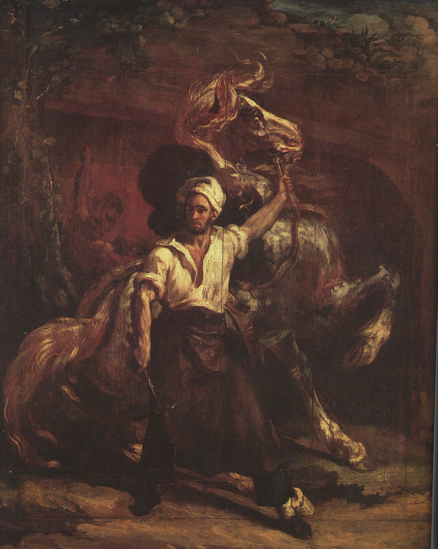 Blacksmiths Signboard Gericault — Gericault