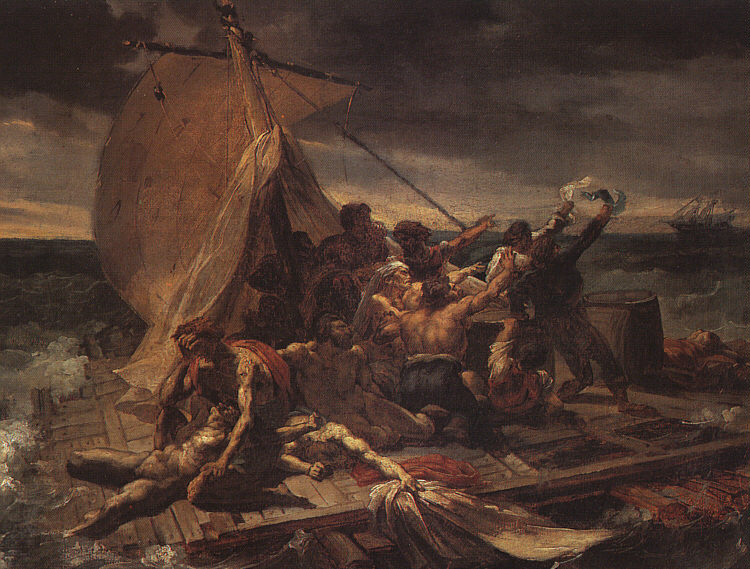 La balsa de la Medusa, Théodore Géricault