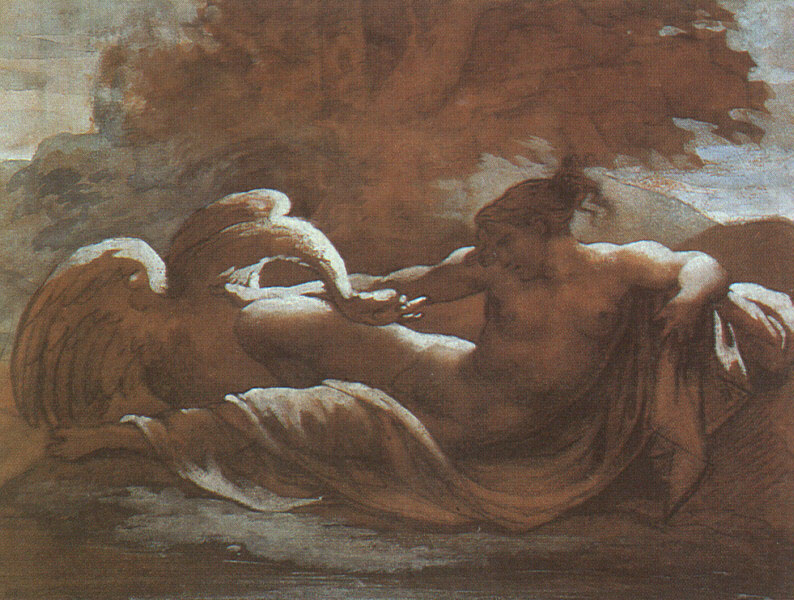 Leda Y Swan Gericault — Gericault