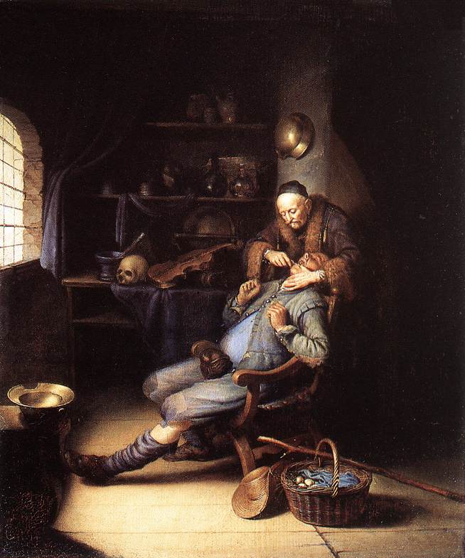 Extraction De Tooth Dou — Gerrit Dou