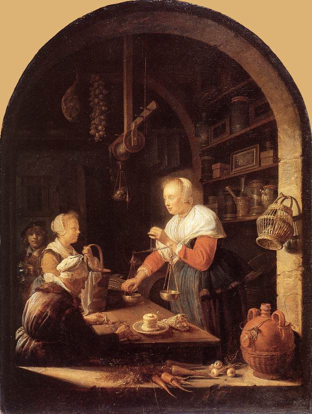 Grocers Shop Dou — Gerrit Dou