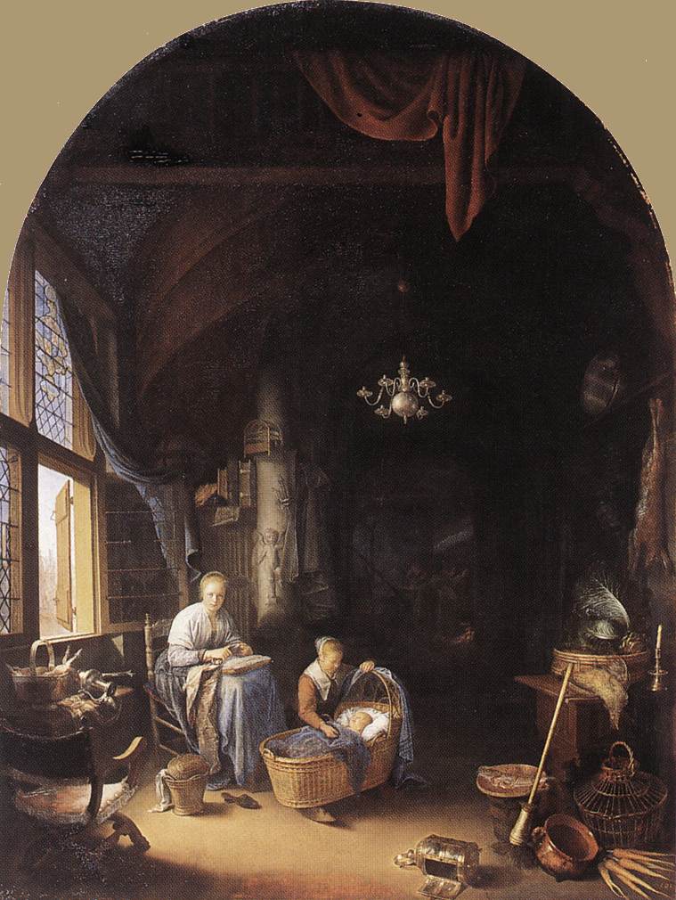 Joven Madre Dou — Gerrit Dou