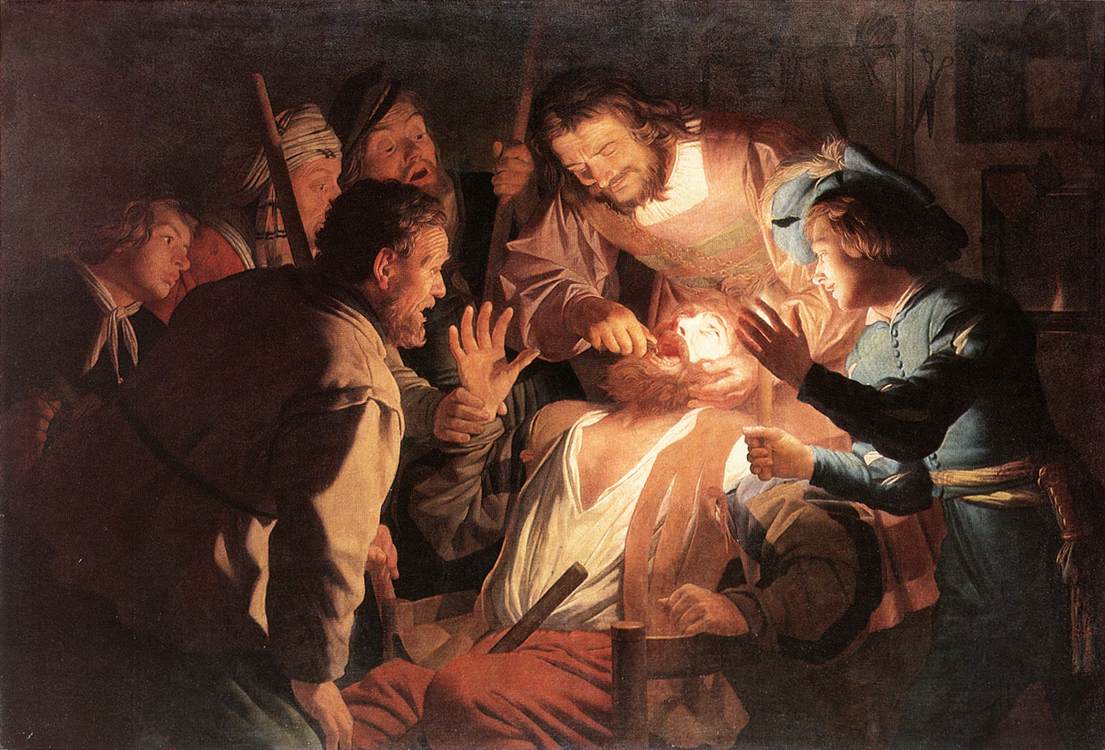 Dentist Honthorst — Gerrit Van Honthorst