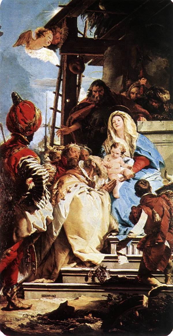 El banquete de Cleopatra, Giovanni Battista Tiepolo