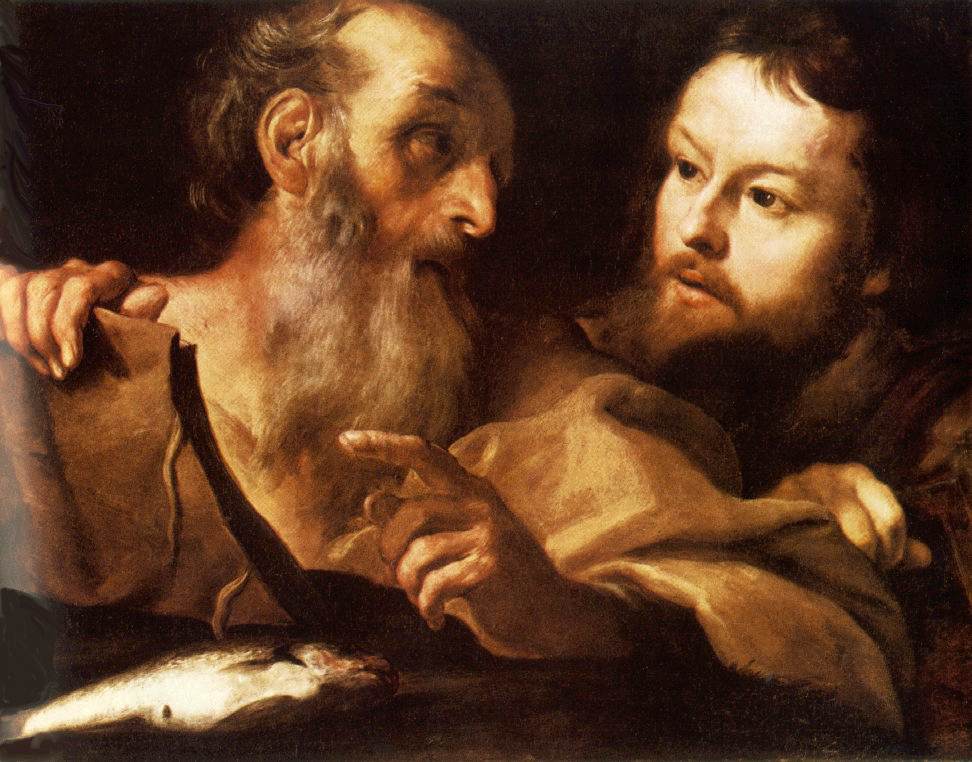 Santo Andrew Y Santo Thomas Bernini — Gian Lorenzo Bernini — Barroco