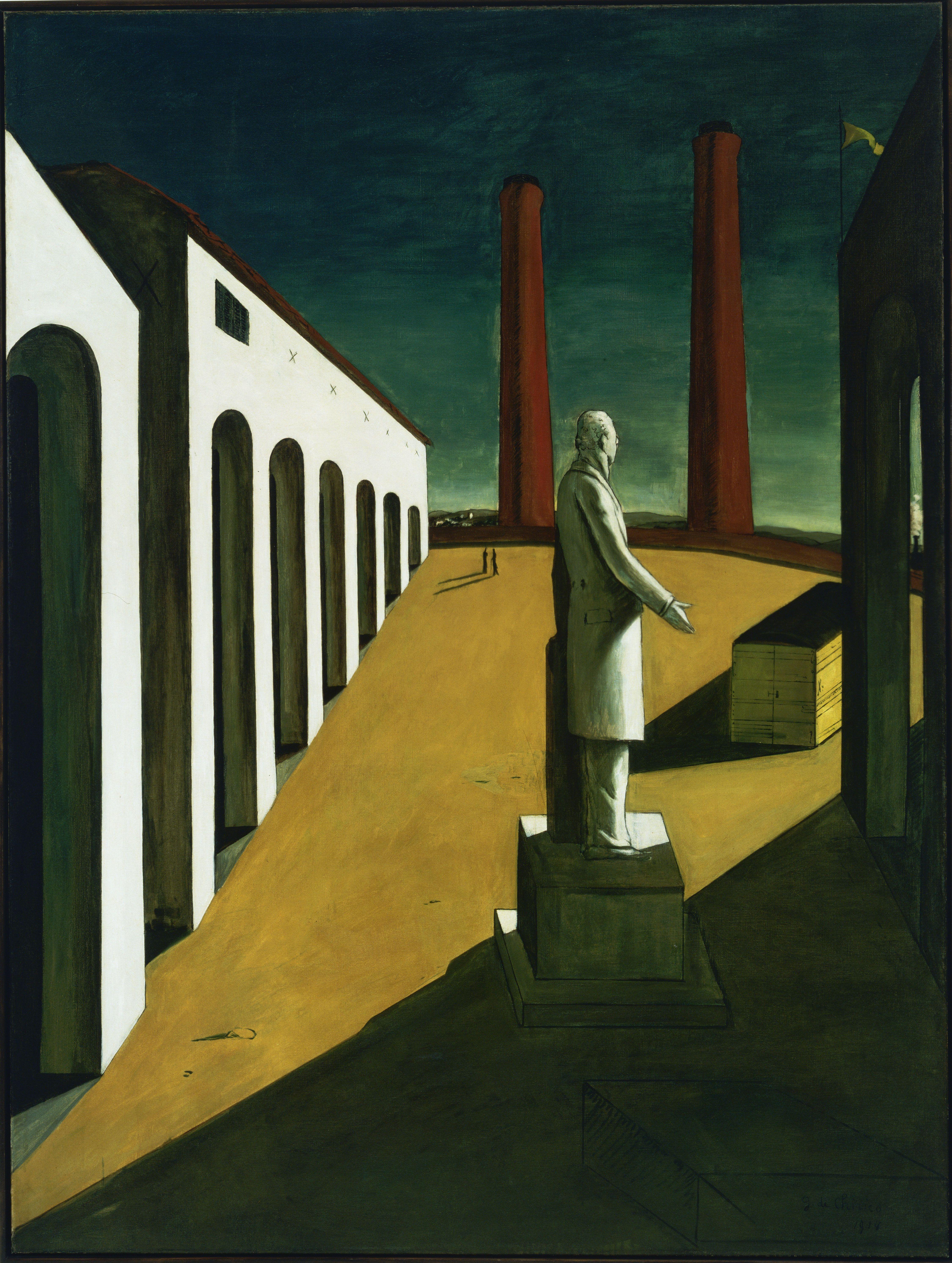El enigma de la hora, Giorgio de Chirico