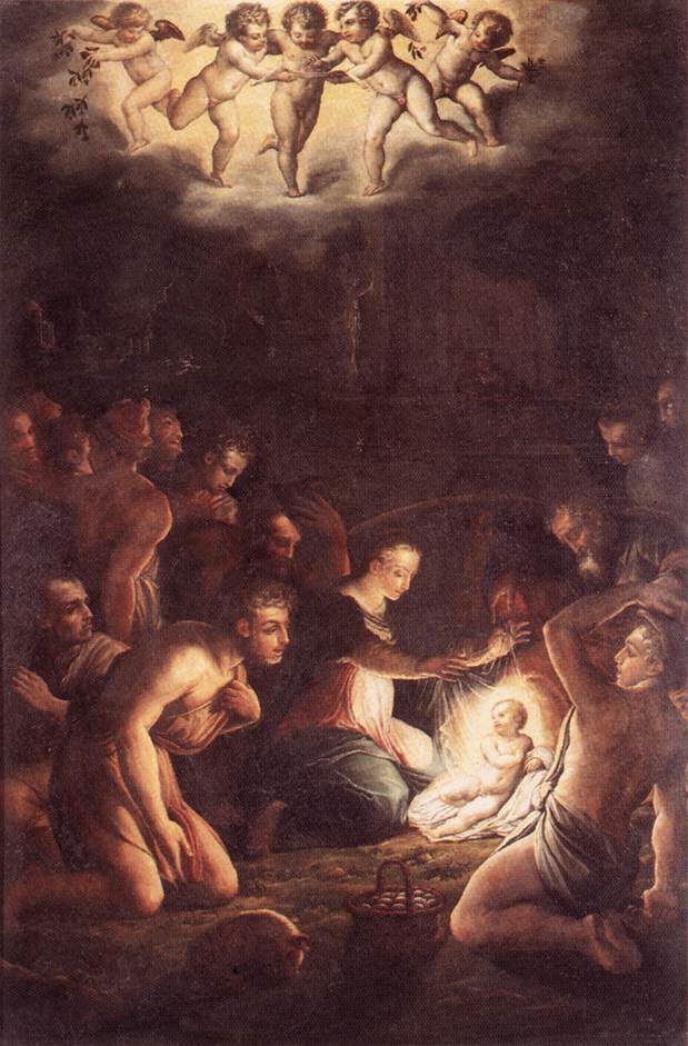 Natividad Vasari — Giorgio Vasari