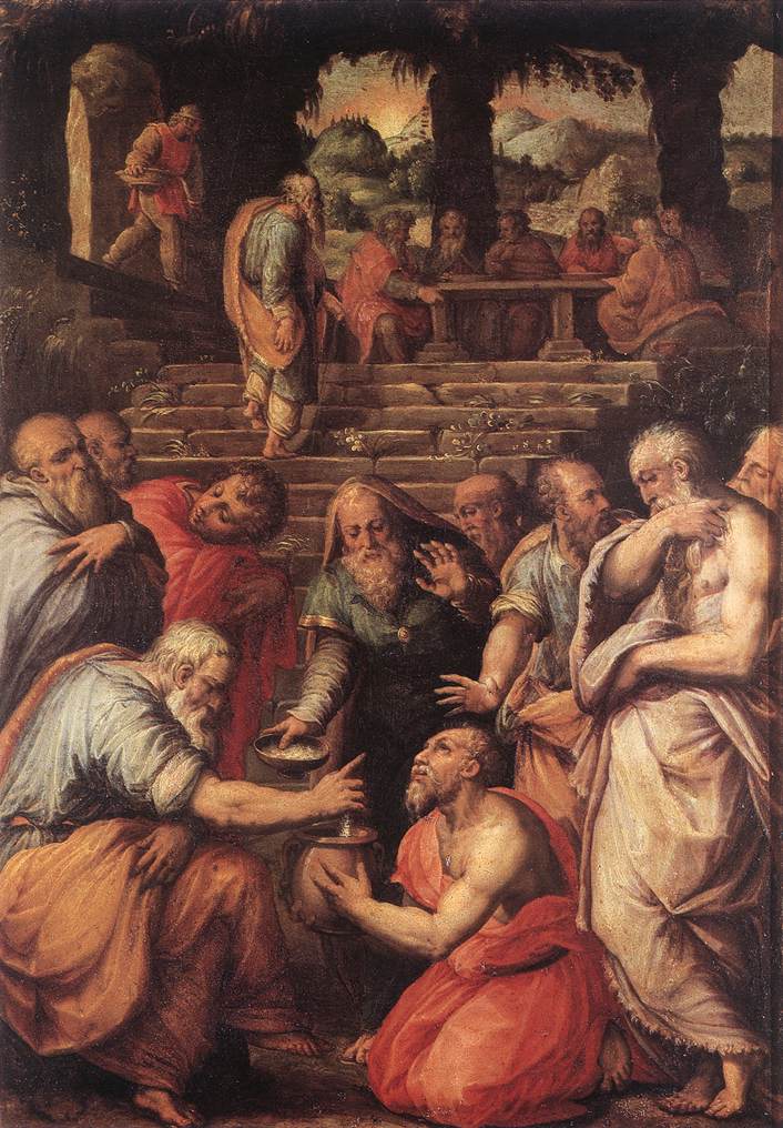 Profeta Elisha Vasari — Giorgio Vasari