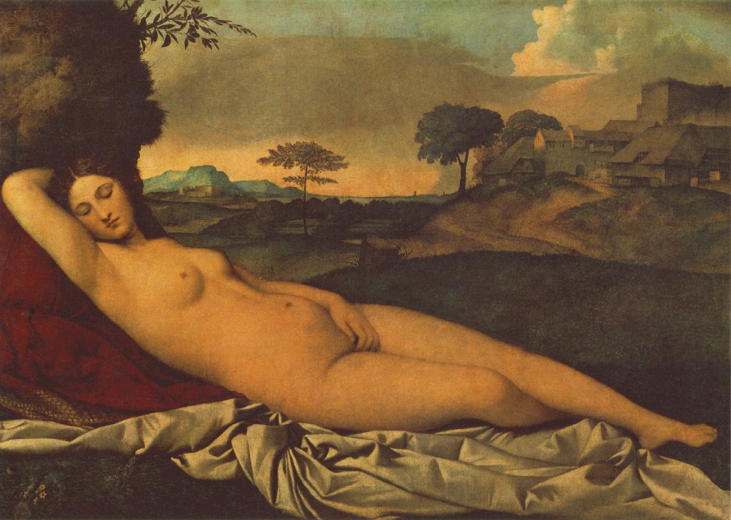 Durmiendo Venus Giorgione — Giorgione
