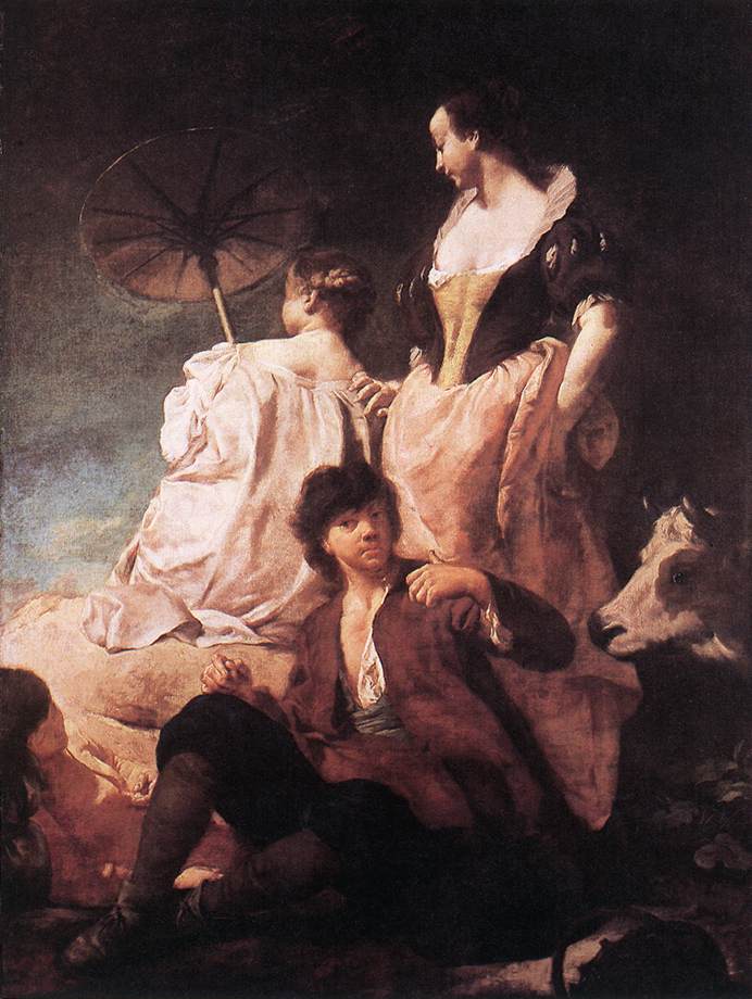 Idyll En Costa Piazzetta — Giovanni Battista Piazzetta