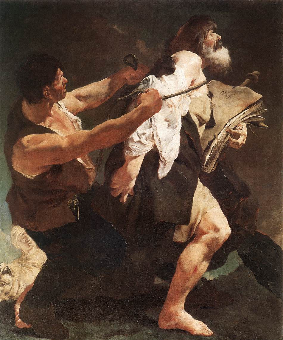 San James Brought Hacia Martyrdom Piazzetta — Giovanni Battista Piazzetta