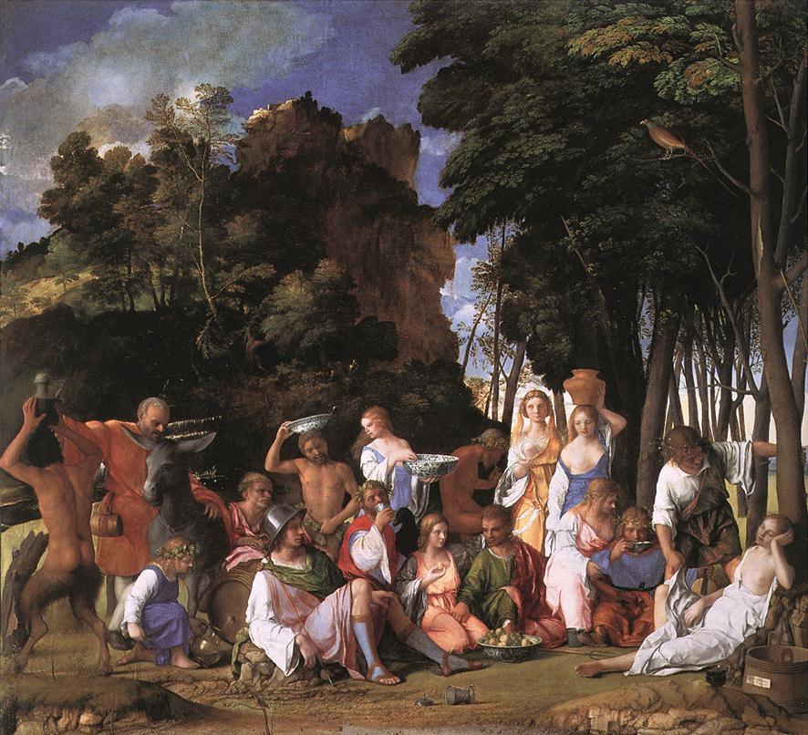 Banquete De Gods Bellini — Giovanni Bellini