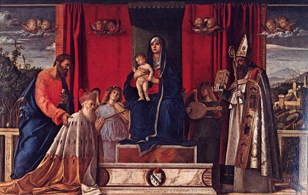 Barbarigo Altarpiece Bellini — Giovanni Bellini