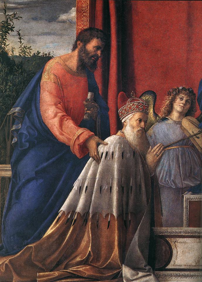 Barbarigo Altarpiece Detalle 1 Bellini — Giovanni Bellini