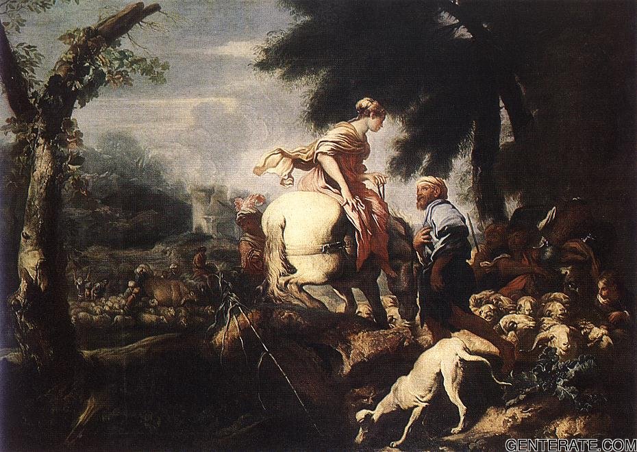 Meeting De Isaac Y Rebecca Castiglione — Giovanni Benedetto Castiglione