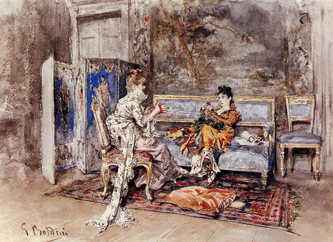 Conversation Boldini — Giovanni Boldini