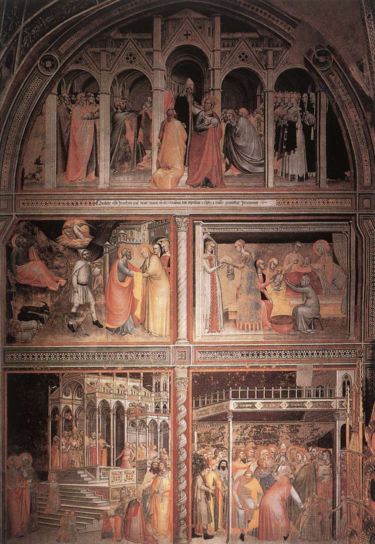 Scenes De Life De Virgen Milano — Giovanni Da Milano