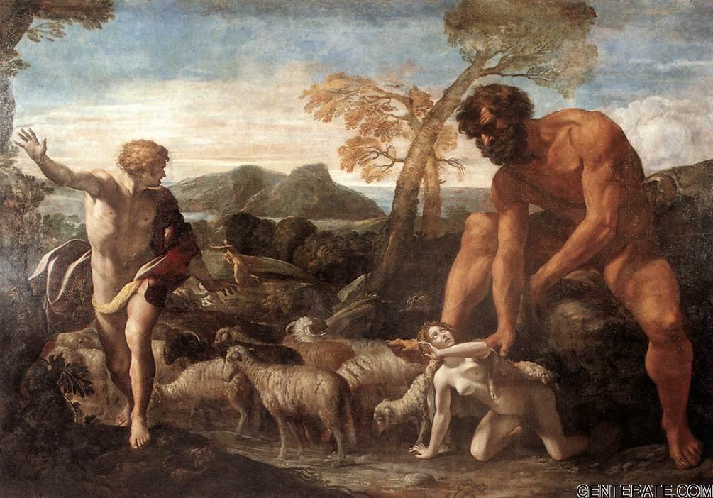 Norandino Y Lucina Discovered De Ogre Lanfranco — Giovanni Lanfranco