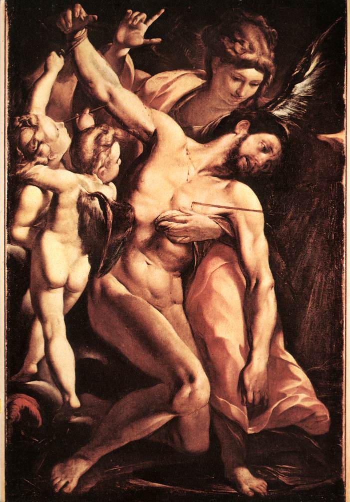Martyrdom De San Sebastian Procaccini — Giulio Cesare Procaccini