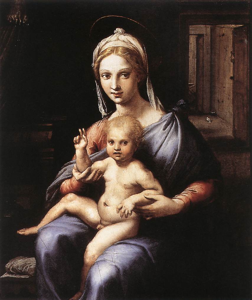 Madonna Y Nino Romano — Giulio Romano