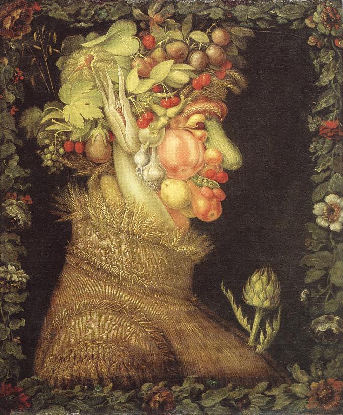 El Verano, Giuseppe Arcimboldo