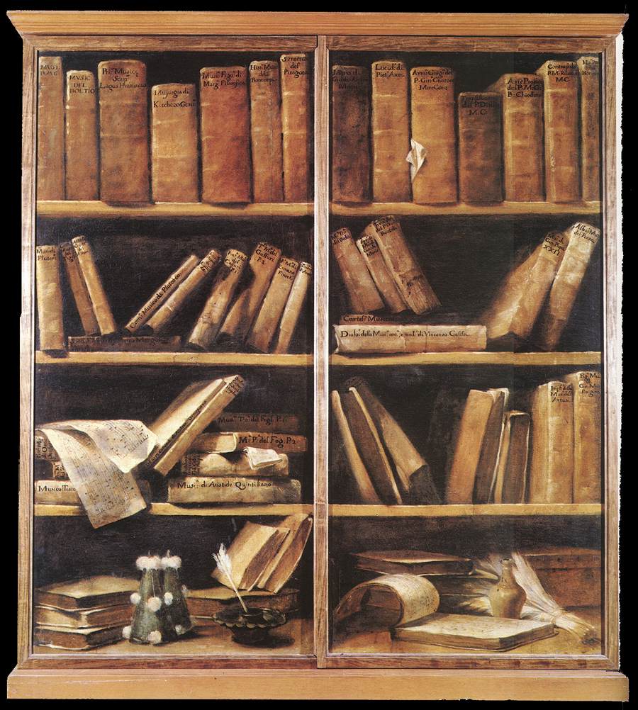 Bookshelves Crespi — Giuseppe Maria Crespi