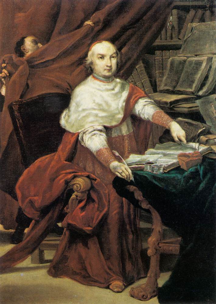 Cardinal Prospero Lambertini Crespi — Giuseppe Maria Crespi