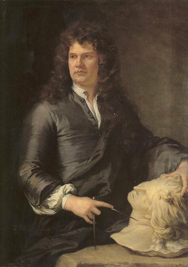 Grinling Gibbons Kneller — Godfrey Kneller