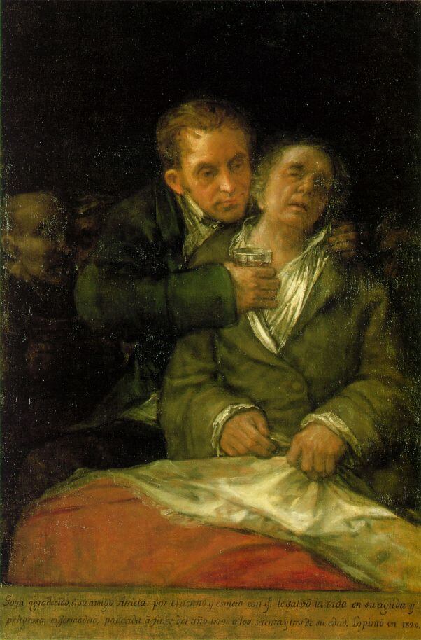 Autorretrato — Goya — Romanticismo