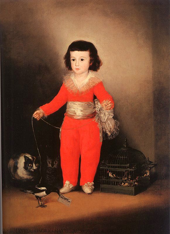 Don Manuel Osorio Manrique De Zuniga Goya — Goya — Romanticismo