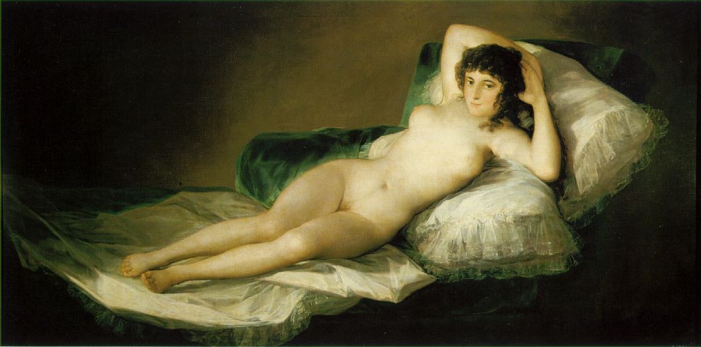 La Maja desnuda, Francisco de Goya