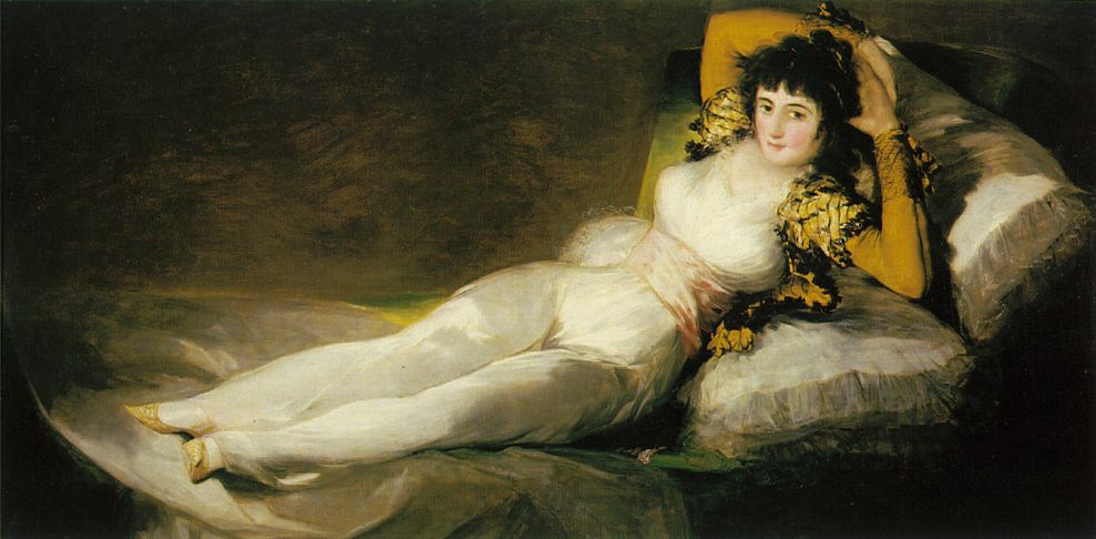 La Maja vestida, Francisco de Goya