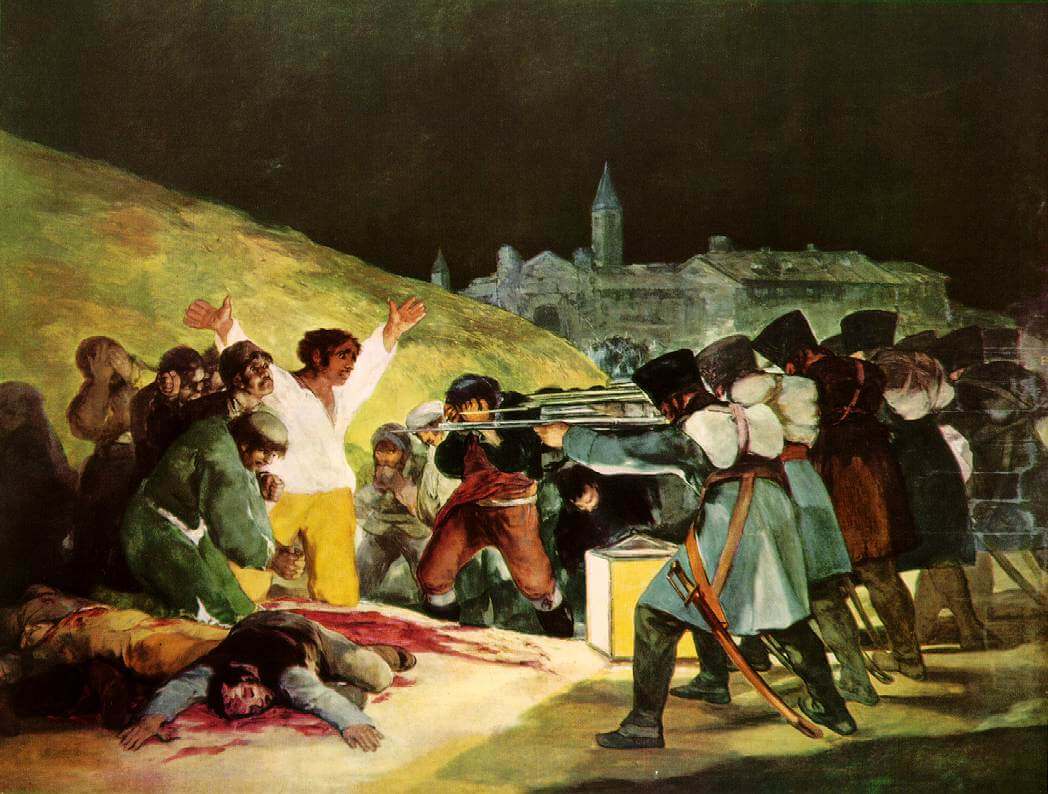 El tres de mayo de 1808, Francisco de Goya
