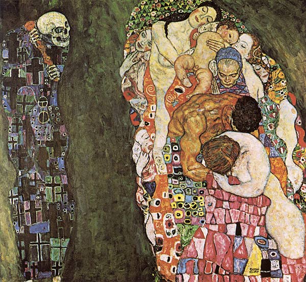 1916O Muerte Y Life Klimt — Gustav Klimt — Simbolismo Art Nouveau