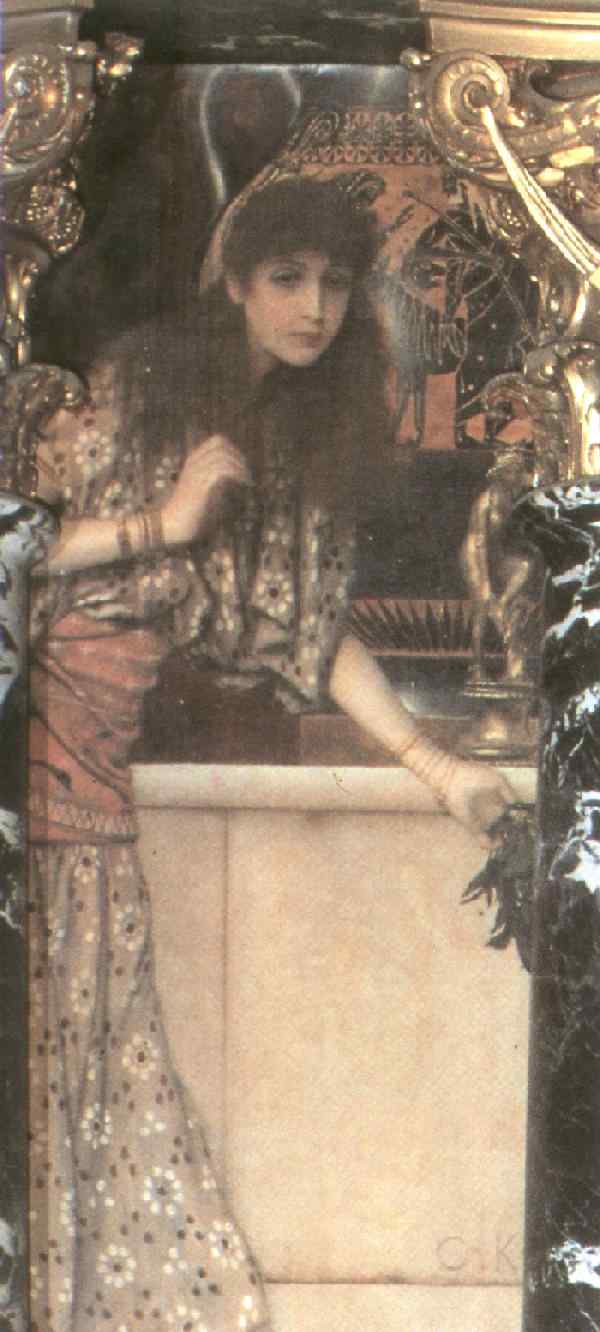 Antiguo Grecia02Chica De Tanagra Klimt — Gustav Klimt — Simbolismo Art Nouveau